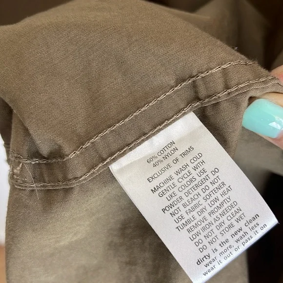 Toad & Co Enroute water resistant shirt jacket XL